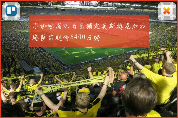 小蜘蛛离队马竞锁定奥斯梅恩加拉塔萨雷起价6400万镑
