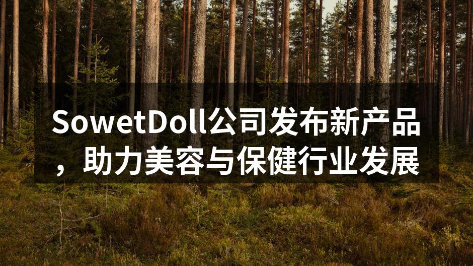 SowetDoll公司发布新产品，助力美